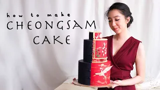 Cheongsam Cake Tutorial ala Sonia Basil