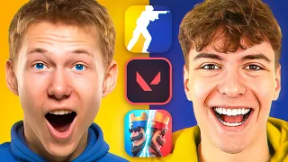 MrSavage and Clix 1v1 in Every Game Possible!