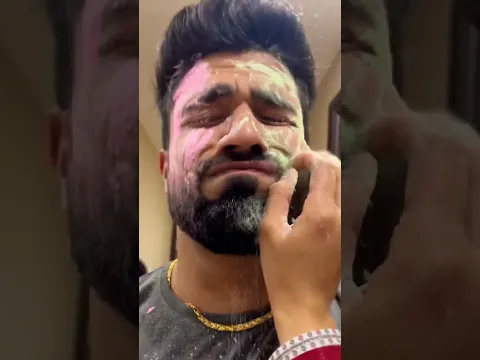 Holi Prank On Husband #shorts #imkavy #youtubeshorts #happyholi @umangkatyalvlogs