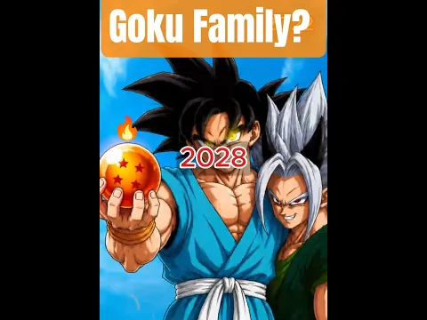 1986 Vs 2028 Goku Family #dragonball