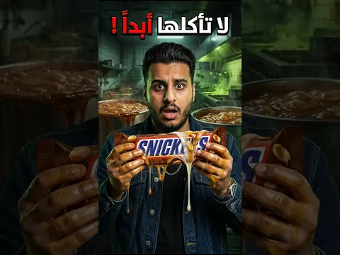 لا تأكل هذه الشوكولاتة المقرفة أبداً !!! #shorts