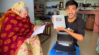 Finally Silver play button mil gaya 😍