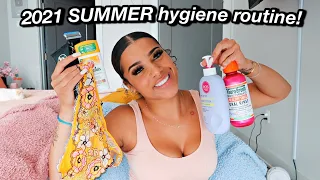 My 2021 Summer Hygiene Routine! Feminine Hygiene Tips They DONT Tell You | Azlia Williams