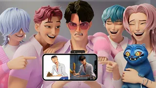 Top 15 Funniest Reactions 🤣 With Jinu Abby... | K-Pop Demon Hunters Reaction |  SAJA BOYS
