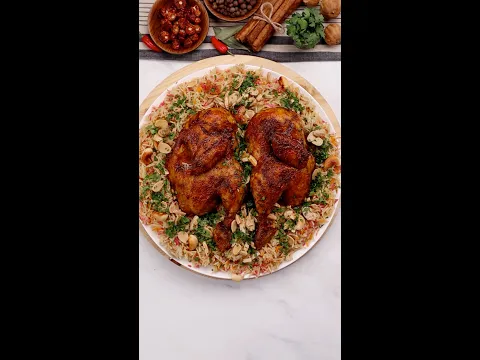الأرز اليمني النثري مع الدجاج وصفة أكثر من رائعة ❤️😋