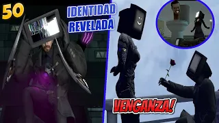 SKIBIDI TOILET CAPÍTULO 50 ¡REVELADA LA IDENTIDAD DEL TITAN TV MAN| TV WOMAN con TV MAN ❤️| Maylea