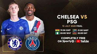 LIVE | Chelsea vs PSG | FINAL | FIFA CLUB WORLD CUP | SportyTV