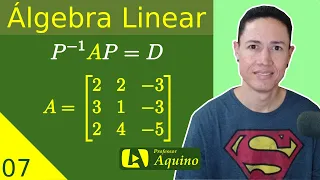Exercício #1 - Diagonalização de Matrizes 3×3. | Álgebra Linear.