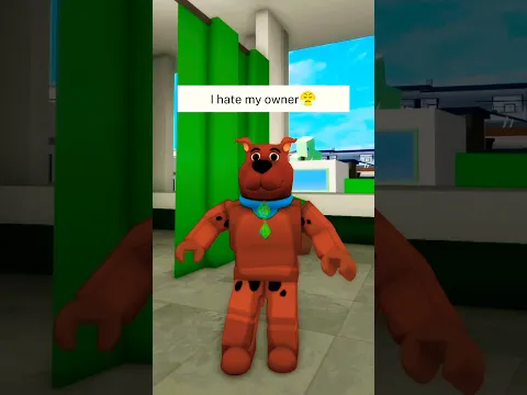 Dog Went to Therapy for Owner‘s Strange Things #shorts #roblox #robloxstory #robloxfyp #brookhavenrp