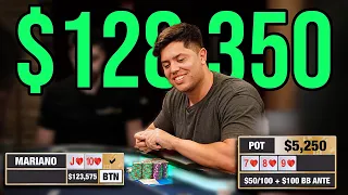 Flopping STRAIGHT FLUSH in $50-100 Game!! | Poker Vlog #121
