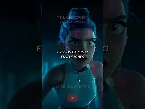 Hicimos nuestra versión en español de “#TAKEDOWN” de las #HUNTRIX 😱 #kpopdemonhunters #RUMIJINU