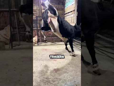 Así se realiza el procedimiento antes de castrar al toro  🐂