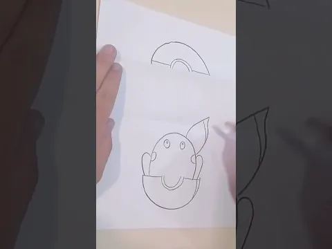SUPRISE!!! PIKACHU IN POKEMON #shortvideo #youtubeshorts #ideas #drawing