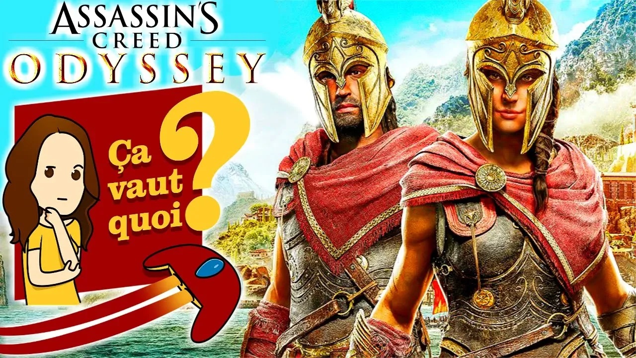 Vido-Test de Assassin's Creed Odyssey par Carole Quintaine