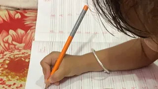 Aarora’s homework time 📚