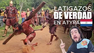 via crucis en Atyra Paraguay el mas realista