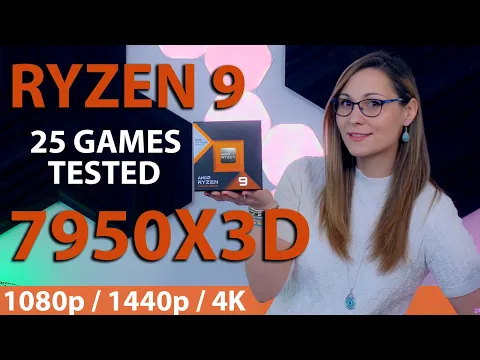 vidéo test AMD Ryzen 9 7950X3D par Techtesters