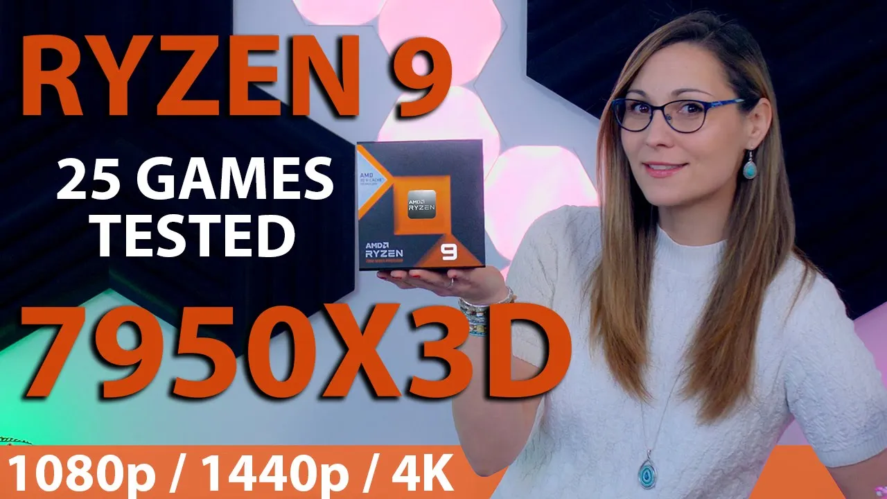 Vidéo-Test de AMD Ryzen 9 7950X3D par Techtesters