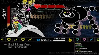 24 PLAYERS VS FRIEND RAID BOSS! | Deltarune Multiplayer