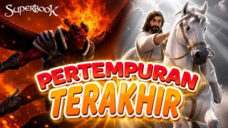 KISAH AKHIR ZAMAN - PERANG ANTARA TENTARA YESUS MELAWAN TENTARA SETAN | SUPER ANIMASI SUPERBOOK FULL