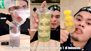 ASMR Minum Botol Unik Langka part 1 #asmr #asmrsounds #asmrindonesia