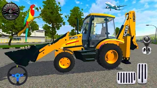 🔴Live JCB Backhoe Loader Driving Mod - Android Gameplay #17