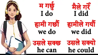 learn daily use most common English word meaning in Nepali English to Nepali translation learn basic