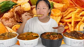 마라탕 TOP4 추천 맛집 비교 리뷰 먹방 Malatang mukbang #asmr