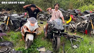 Abandoned Bike’s Grave Yard Ninja H2R ?