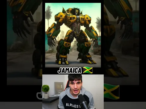 Países del mundo si fueran transformers 🤖 #shorts