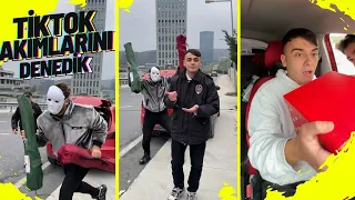 TİKTOK AKIMLARINI DENEDİK!