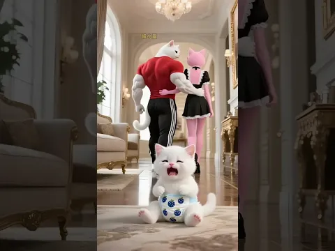 ام مياو خدت حقها من جوزها والخدامه