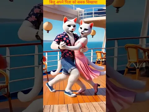 बिल्लू अपने पत्नी को धोखा दिया#Catsoftiktok #catlover #cat #cute #FunnyCats #catcartoon #fyp#shorts