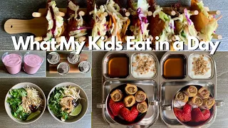 WHAT MY KIDS EAT IN A DAY | Day 42
