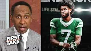 FIRST TAKE | Jets are a Football Atrocity - Stephen A. advice Dante Moore shouldn't to NFL Draft
