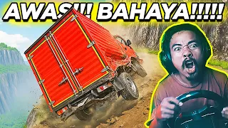 Aku Lewatin Jalan Paling Berbahaya di BeamNG.drive 😱🚛