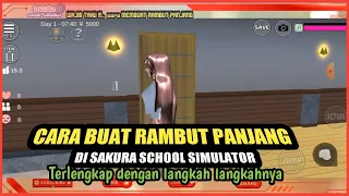CARA BUAT RAMBUT PANJANG Di sakura school simulator