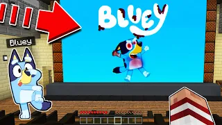 NO VEAS LA PELÍCULA DE BLUEY.EXE EN MINECRAFT