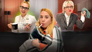 МАМА КОГДА ТЫ БОЛЕЕШЬ VS МАМА В ОБЫЧНЫЙ ДЕНЬ.
