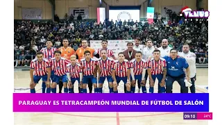 Paraguay es tetracampeón mundial de Fútbol de salón