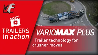 FAYMONVILLE VarioMAX - Trailer technology for crusher moves