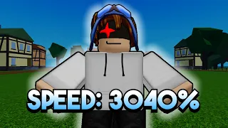 Becoming The FASTEST Man In Blox Fruits