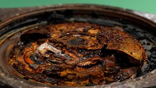 Restoring a $10,000 Rolex Deepsea Destroyed by a House Fire