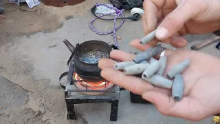 كيفية اذابة القصدير او الرصاص بطريقة غير مكلفة