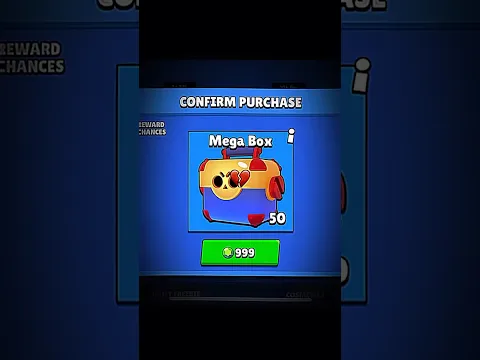 Mega boxes then Vs Now #brawlstars#shorts