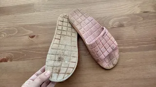 how to recycle old plastic slippers
