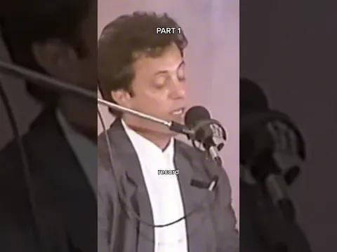 Throwback to Billy Joel dropping demo-tape wisdom for the next generation
