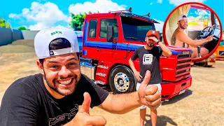 FUI OBRIGADO A FAZER ISSO COM O CAMINHÃO DO BRUNO GARCIA😲 ‹ Danilo Crespo ›