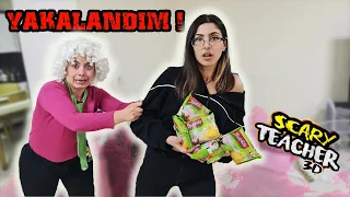 GERÇEK HAYATTA SCARY TEACHER DELİ ÖĞRETMEN MACERASI | YAKALANDIM ! EYLÜL LAL