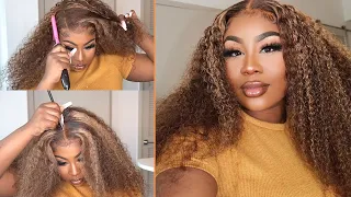 Beyonce Inspired! Summer Ready Affordable Highlighted Wig Detailed Install